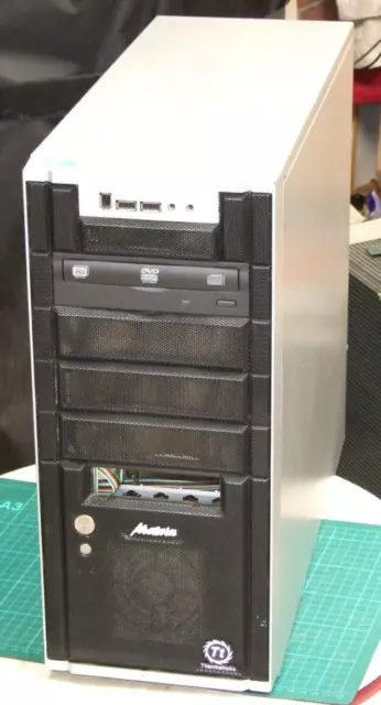 ThermalTake Matrix Tower ATX computer case from i3 era with 550W power supply
