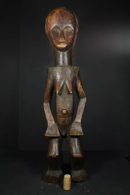 African 24" BYERI Female Ancestor Statue - FANG Tribe - Gabon TRIBAL ART CRAFTS