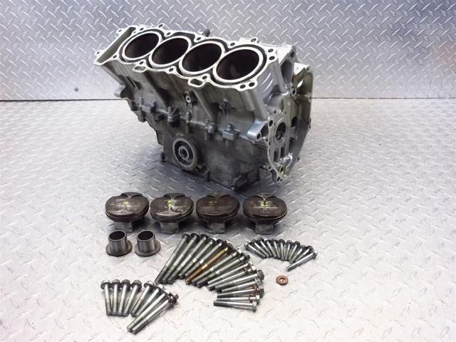 2003 02 03 Honda CBR 954 CBR954RR OEM Crankcase Crank Case Engine Block Pistons