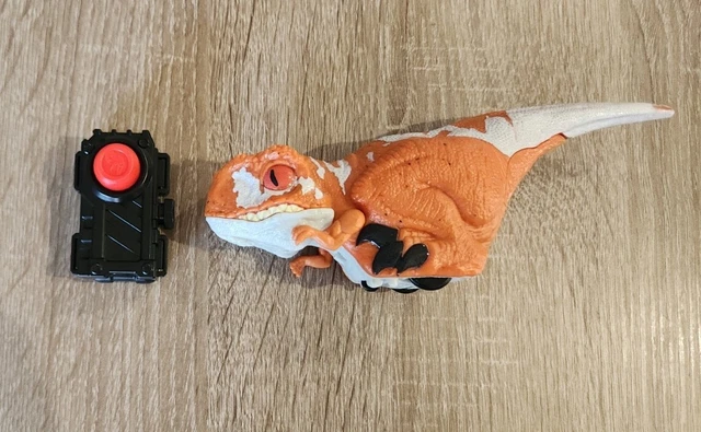 JURASSIC WORLD DOMINION Uncaged Click Tracker Atrociraptor Dinosaur Toy ...