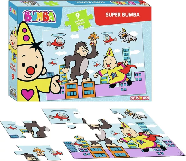Bumba Puzzle 9 pcs - Super Bumba 3