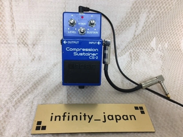 BOSS CS-2 Guiter Effect Pedal made in japan free shipping fast shipping From JPN