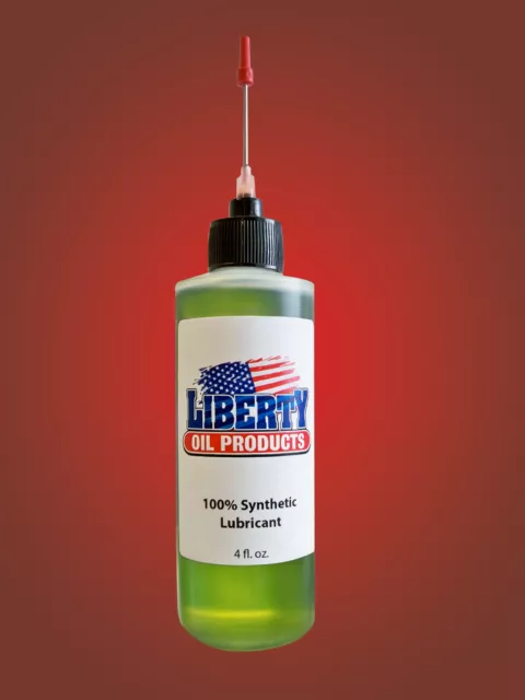 The Absolute Best 100% Synthetic Oil for lubricating Mantel clocks-4oz Bottle