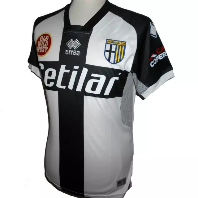 Parma Calcio Errea Herren Heimtrikot 2020-2021 Neu Maglia Trikot Hemd