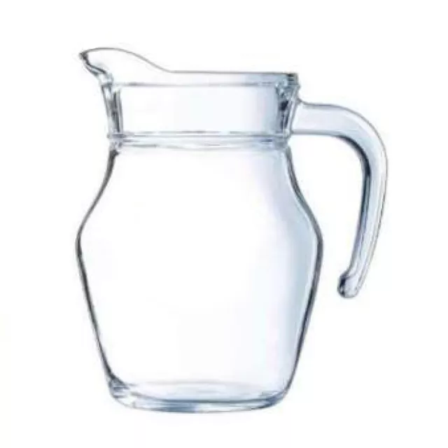 Glass Jug Pitcher Water Orange Juice Water Drinks Milk Breakfast Iced Tea 500ml