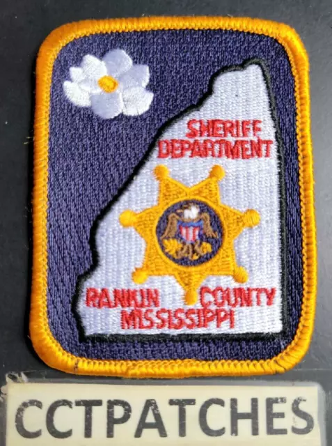 Rankin County, Mississippi Sheriff (Small) Shoulder Patch Ms