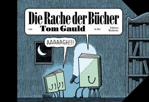 Die Rache der Bücher|Tom Gauld|Gebundenes Buch|Deutsch