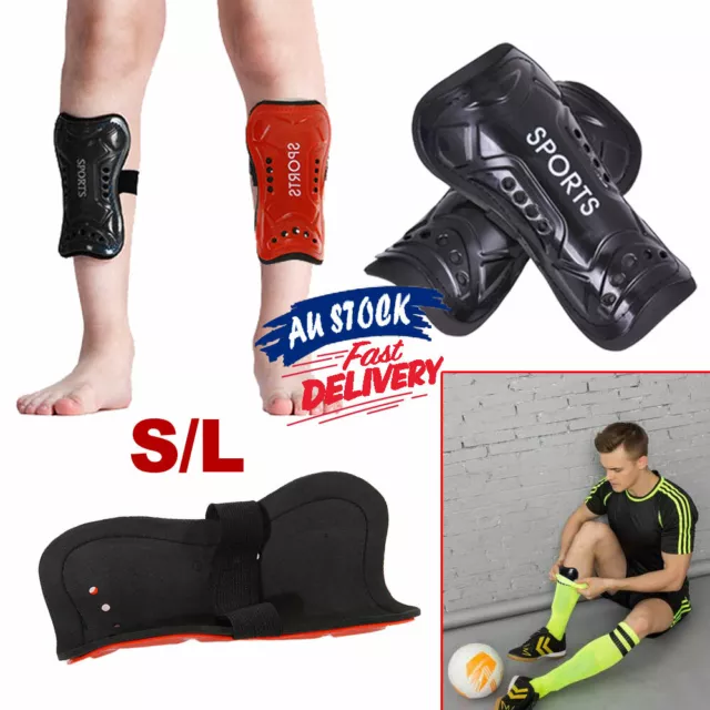 1Pair Shin Guards Soccer Shin Pads Light Soft Foam Football Kids Protect Hot