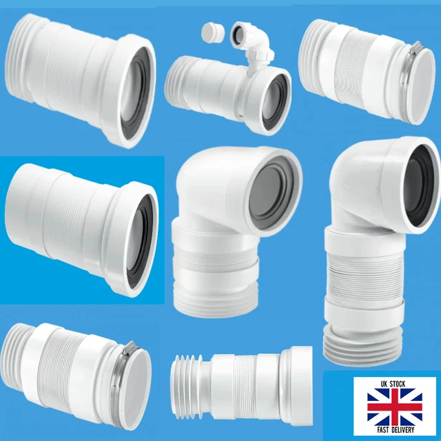 MCALPINE TOILET WC Pan Flexible Connectors £20.20 PicClick UK