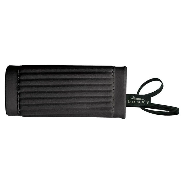 Bucky Modern Polyester and Foam Identigrip Luggage Tag in Black