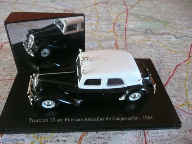 CITROËN Traction 15 Six FAC 1954 NOREV 1/43 en boite avec défaut