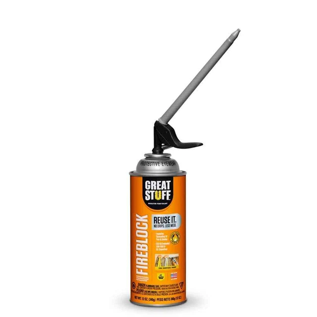 Great Stuff Fireblock Gaps Insulating Spray Foam Sealant 12 Oz. Smart Dispenser