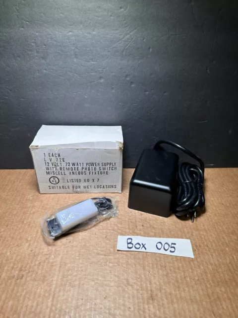Imperial Lighting 12 VOLT 72 WATT POWER SUPPLY LV72E NNB New Ships Fast!!!