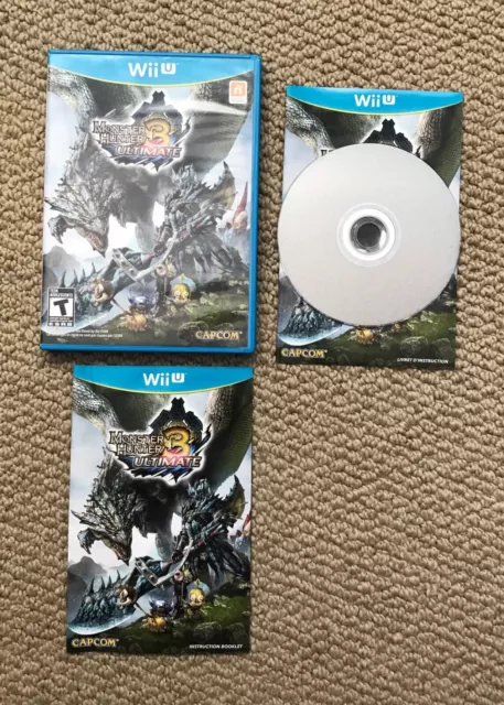 Monster Hunter 3 Ultimate (Nintendo Wii U, 2013)