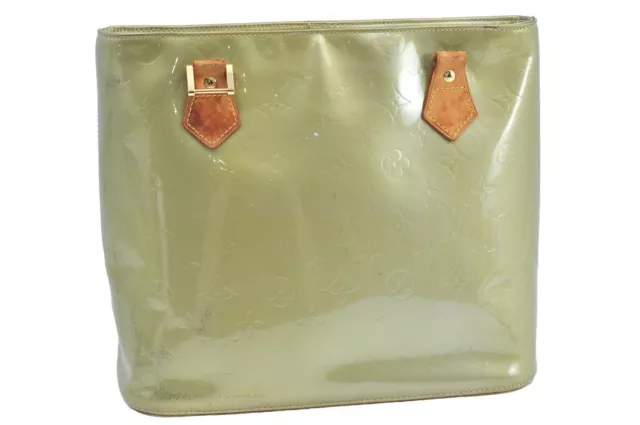 LOUIS VUITTON Monogram Vernis Spring Street Hand Bag Gris M91029 LV Auth  48371 Patent leather ref.1009791 - Joli Closet