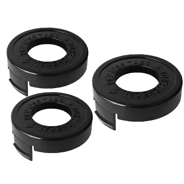 4Sets Spool Cap Cover Springs Trimmer Parts for Black Decker Weed Eater