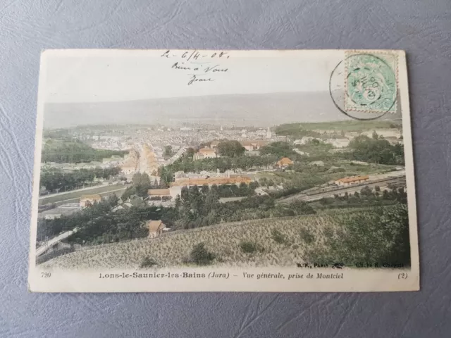 CPA / Carte postale ancienne - LONS LE SAUNIER LES BAINS - Vue générale  (39)