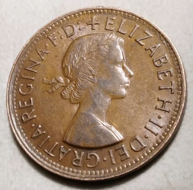 1959 m Australian Penny  Key Date