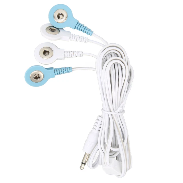 Câble De Fils De Choc électrique De Plomb 'électrode 'électrothérapie 4