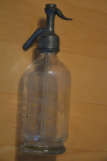 Alte Flasche Hofapotheke St Afra in Augsburg, Soda
