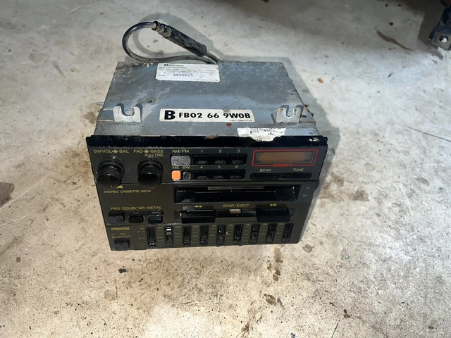 OEM MAZDA RX7 FC tête radio lecteur cassette stéréo égaliseur contenu ...