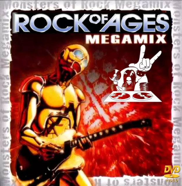 Rock Of Ages -Non Stop Dj Video Mix Dvd- 70s/80s/90s Metal Rock Hits