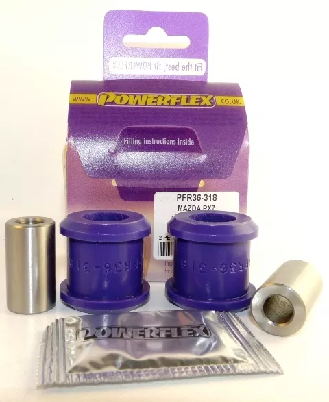 Powerflex Poly Rear Toe Adjuster Outer Bush PFR36-318 For Mazda Rx7