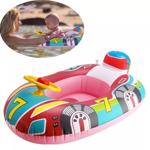 Ring Toddler Pool Floats Baby Swimming Ring Swim Aid Toys Inflatable Float Seat