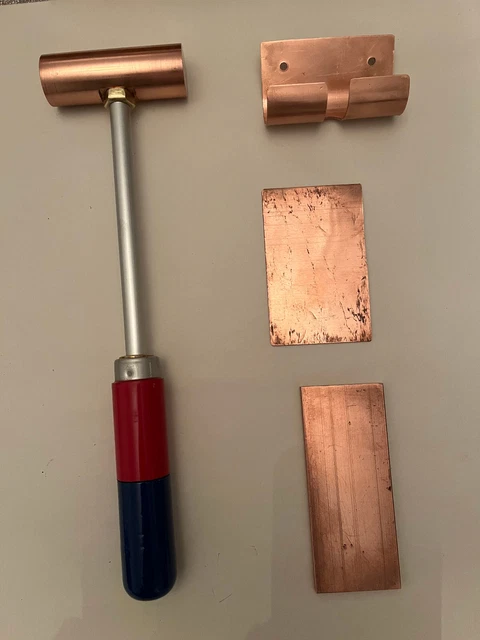 Marteau Maillet en cuivre et accessoires