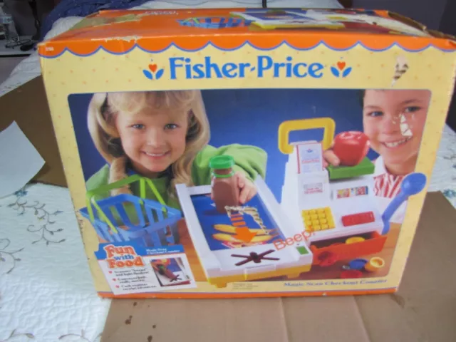 Fischer Price Magic Scan Checkout Counter Fischer Price Magic Scan Checkout Counter