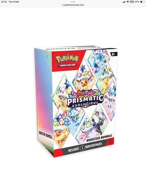 Pokemon TCG Scarlet & Violet Prismatic Evolutions Booster Bundle main image 1