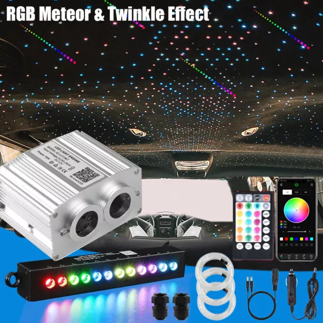 METEOR TWINKLE 16W RGBW Glasfaser Auto Sternenhimmel Nachtlicht