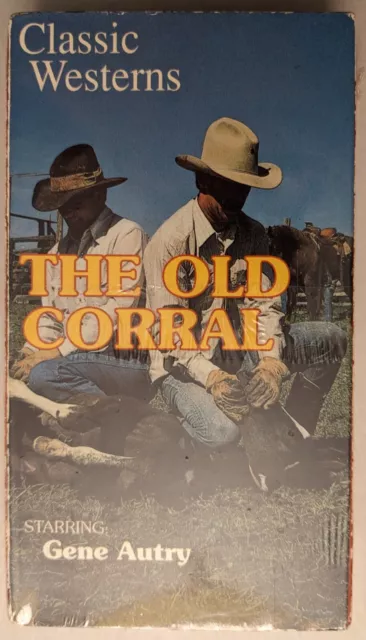 THE OLD CORRAL, VHS, Roy Rogers, Gene Autry, New, Factory Sealed $5.00 ...