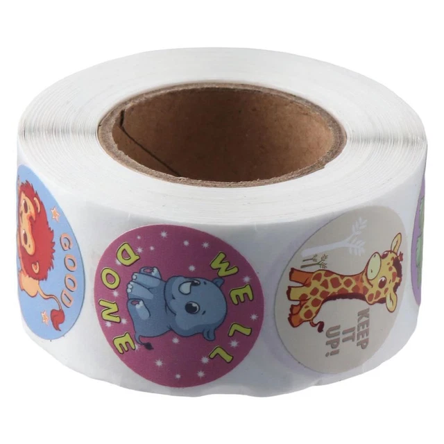 JUKOTA 1000 Autocollants Enfants - Autocollants De Récompense