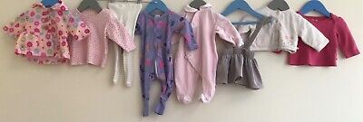 Pacchetto di abbigliamento per bambine età 0-3 mesi miniclub John Lewis M&S