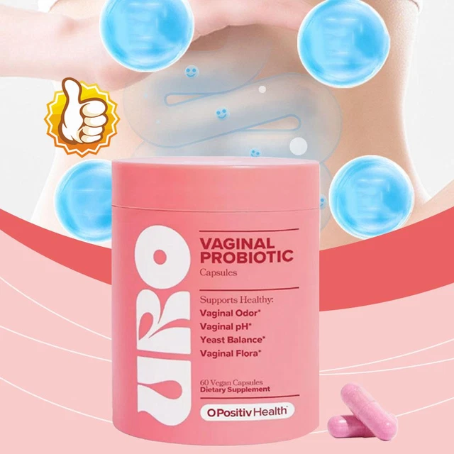 URO VAGINAL PROBIOTICS for Women pH Balance with Prebiotics ...