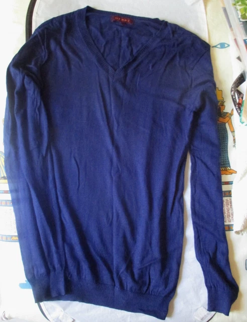 Pull Femme Ivoire – Taille S – Mélange Cachemire – Terry Lane – Neuf