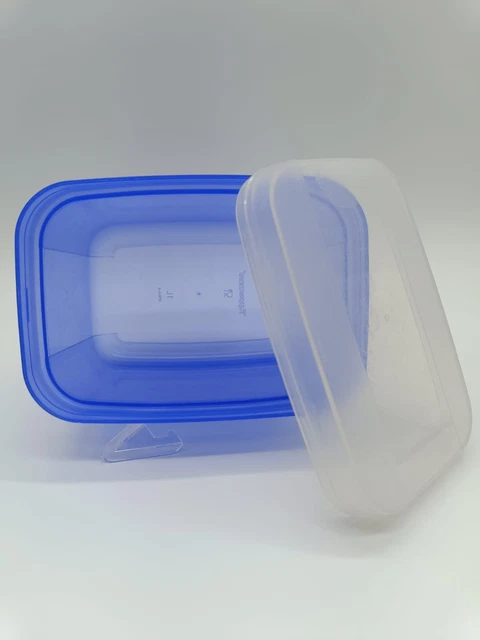 Tupperware Swing Box – 1 Liter, Blau, Vorratsdose Spülmaschinenfest