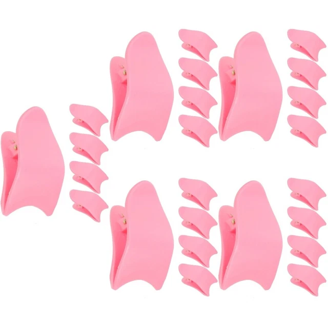 25 Pcs Clip Per Ciglia Ausiliario Per Ciglia Finte Piegaciglia Plastica Attrezzo