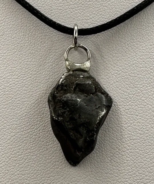 Canyon Diablo Meteorite Pendant, Astronomy Gift, Space Gift, COA, 6.76 Grams
