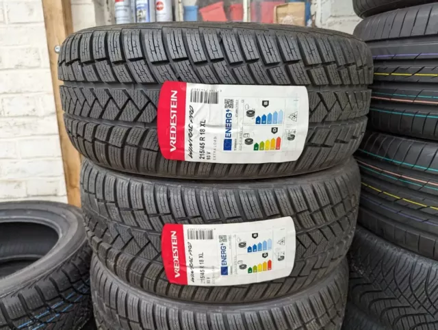 Neu! 2x Winterreifen 215/45 R18 93V XL Vredestein Wintrac Pro DOT 3518