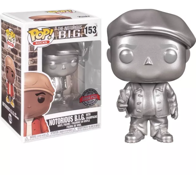 FUNKO POP! The Notorious B.I.G. Notorious B.I.G. Limited Edition Vinyl NEU 153