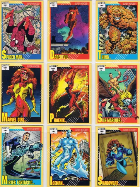 Marvel Universe Series 2 by Impel in 1991. Single Cards $1.00 + discounts + H4