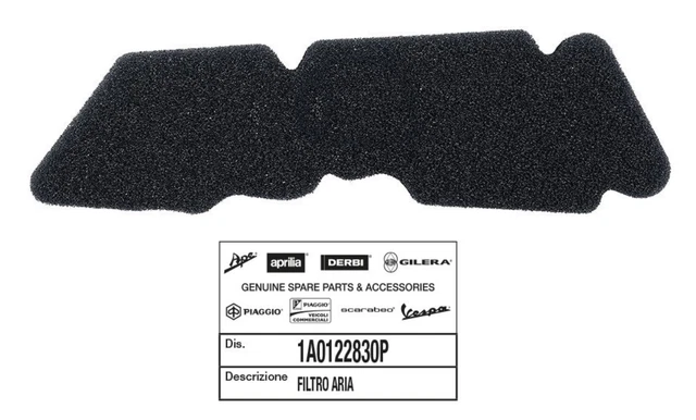Filtre à Air Pour Piaggio Zip 2T 50 2008-2013 - Référence OEM 487719