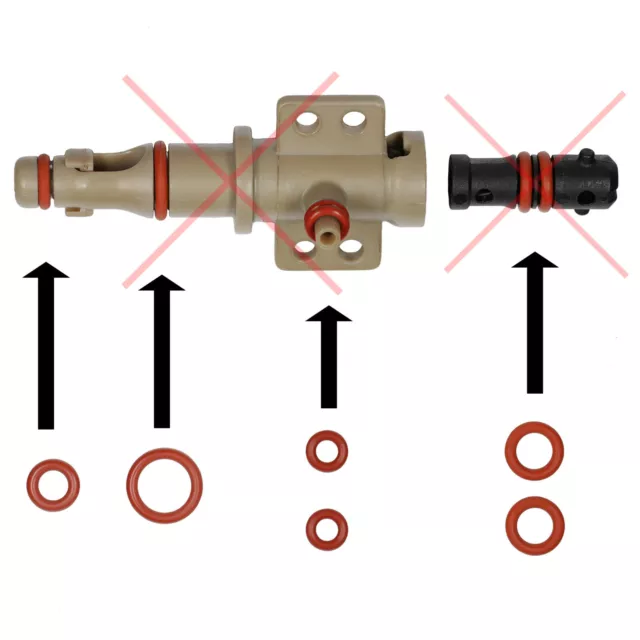 Junta para Saeco Philips Spidem Gaggia Grupo Erogación Válvula Vapor de Salida 2