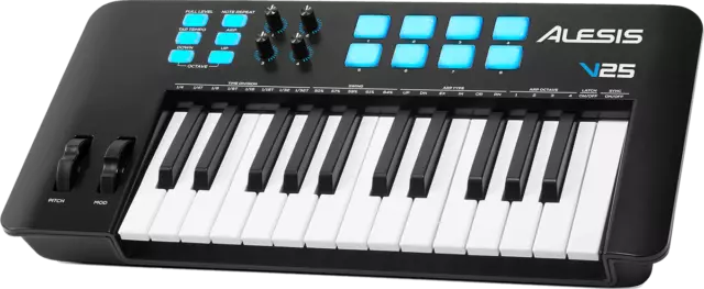 Clavier Maitre Usb Midi 25 Touches Alesis V25Mk2