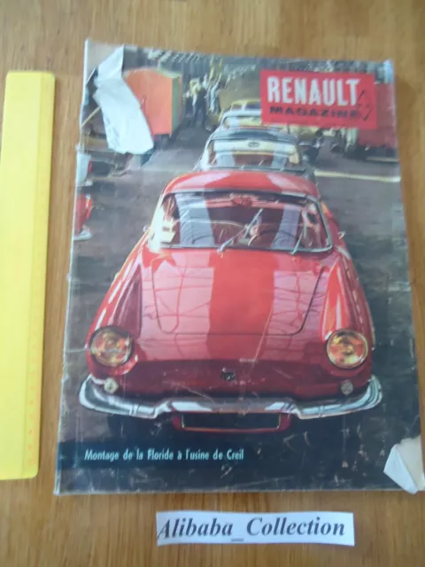 REVUE *** RENAULT MAGAZINE 34 ***  AUTOMOBILE   1959 voiture auto floride