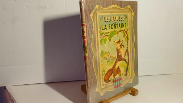 Enfantina /Les Fables De La Fontaine   /  Illustrateur De Guy Sabran / Edit 1949