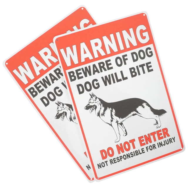 Confezione Da 10 Cartelli Autoadesivi Per Cani 'Si Prega Di Pulire Dopo Il Vostro Cane' – Adesivi In Vinile Impermeabile 20x15 Cm, Resistenti 5 Anni, Prodotto UK - 2