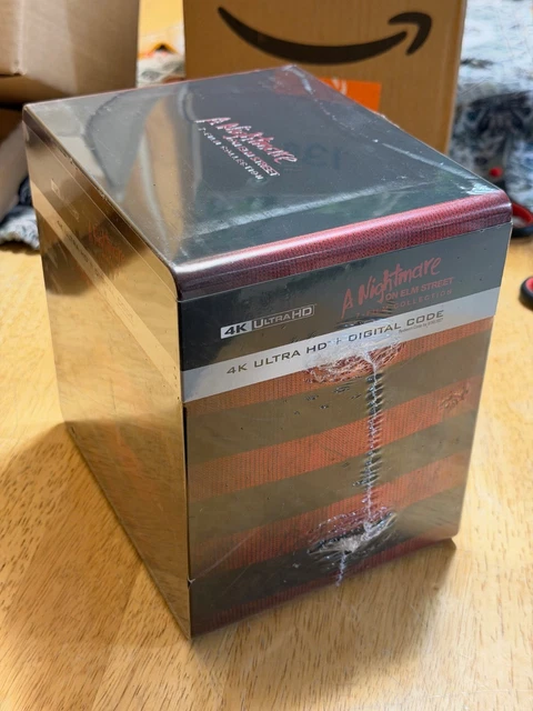 A NIGHTMARE ON Elm Street 7Film 4K UHD Blu-ray Steelbook Collection New ...